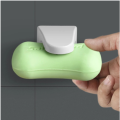 1/3Pcs Magnetic Soap Holder Save Space Storage Rack Plastic Fashion Hanging Soap Dishes Box Bathroom Supplies. 