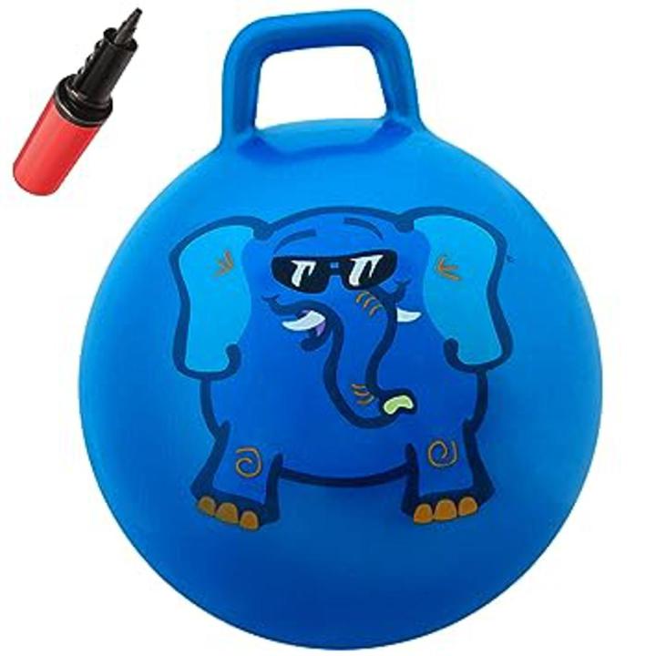 Cute Plush Jumping Kids Hop Ball Large Size Fun and Play Activity Hop Ball For Kids - G10900