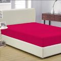 Jersey Fitted Bed Sheet,Unique Color's, Single Bed, Double bed, King Size Stretchable Soft Fitted sheet, Mattress Coveri. 