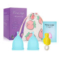 A dropshipping menstrual cup silicone menstrual cup replaces a leak-proof tampon instead of a sanitary napkin. 