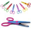 Pack of 6 - Pattern Zigzag Scissors Crafting Scissors with 6 Different Pattern. 