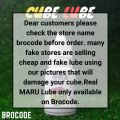 Lube for Rubik Cube, Rubik Cube Lube 10ml - Real MARU Lube. 