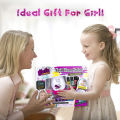 Nail Polish Set 10 Pcs with Nail Dryer, Kids Nails Sets for Girls With 3 Solid Colour 2 Shiny Nail Powder Nail Polish Set For Girlls. 
