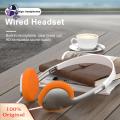 Wired Retro Style Earphone with Clear Sound Adjustable Bracket Comfortable Versatile Headset for Music Calls. 