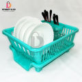 Fancy Plate Rack - 3-in-1 Large Durable Plastic Kitchen Sink Dish Rack - Premium Quality, Made from Pure Materials - Dish Drying Rack & Kitchen Organizer.. 