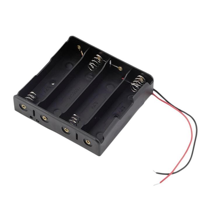 Battery Holder 18650 3.7v Lithium-ion cell Holder / Clips case / box cell box for DIY Projects or Making Your Own Powerbank hot sale - Black