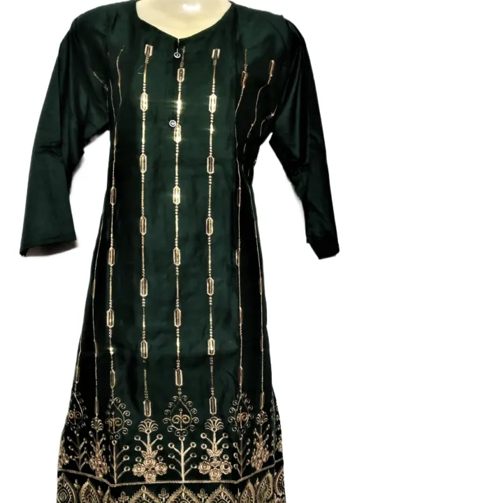 2%20piece%20stitched%20linen%20dress%20for%20girls%20.new%20style,%20new%20design%20-%20Image%203