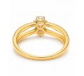 Elegant Double Stone Zircon Ring for Women | Elegant Luxury Ring | Stylish Ladies Jewelry. 
