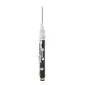 2 PCS Clarinet Absorbent Brush Cleaning Stick Brush Inner Wall Cleaning Brush Black Tube Brush Instrument Care Tool. 
