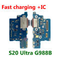 Fast Charging Flex Port Board For Samsung Galaxy S20 Plus Ultra G981B G986B G988B USB Charger Port Board With IC Flex Cable. 