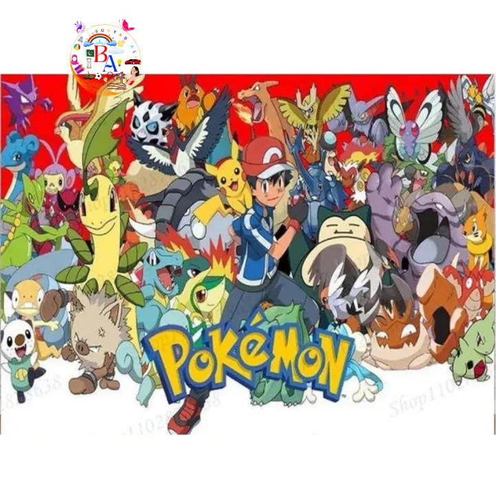 Pokemon Fancy Backdrop Pikachu Theme Fancy Panaflex Pokemon Birthday ...