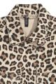 leopard print denim jacket for women. 