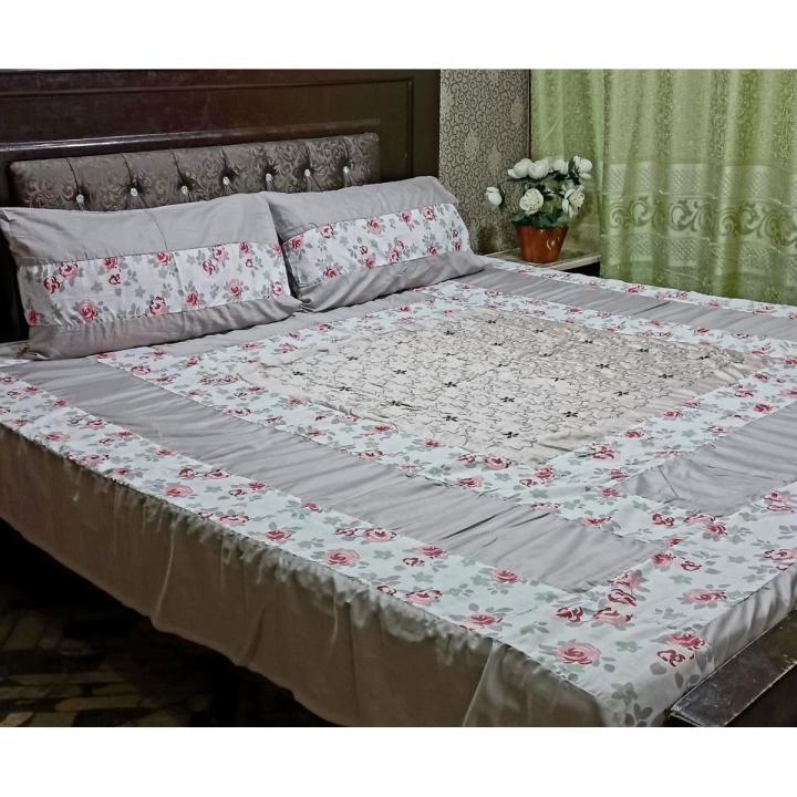 Patchwork bed sheets