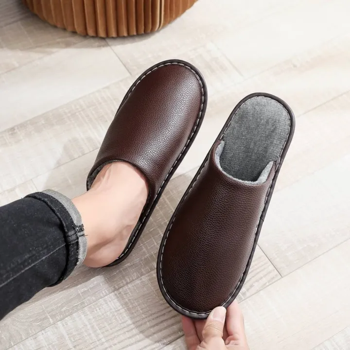 Synthetic%20Leather%20Autumn%20and%20Winter%20Household%20Slippers%20Home%20Indoor%20Thick%20Bottom%20Non-slip%20Warm%20Slippers%20For%20Men%20and%20Women%20-%20Image%204