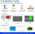 FREENOVE Ultimate Starter Kit for Raspberry Pi 4 B 3 B+ 400, 558-Page Detailed Tutorial, Python C Java Scratch Code, 223 Items, 104 Projects. 