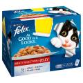 Felix Sachet Meaty Selection As Good As It Looks - 100Gm - Cat Food. 