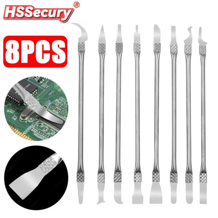 8 In 1 Repair Thin Tools Set IC Chip CPU Metal Remover Burin To Remove For Mobile Phone Computer CPU NAND IC Chip Repair