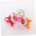 Sunflower-Shaped Bicycle Bell Plastic Bicycle Bell Cycling Ringing Bell  Available in random Colors for Kids with Clear Ring Tone and Easy Installation cycle accessories. 