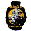JOJO's Bizarre Adventure Hoodies Anime JOJO 3D Print Streetwear Men Women Harajuku Oversized Sweatshirts Hoodie Pullover Clothes. 