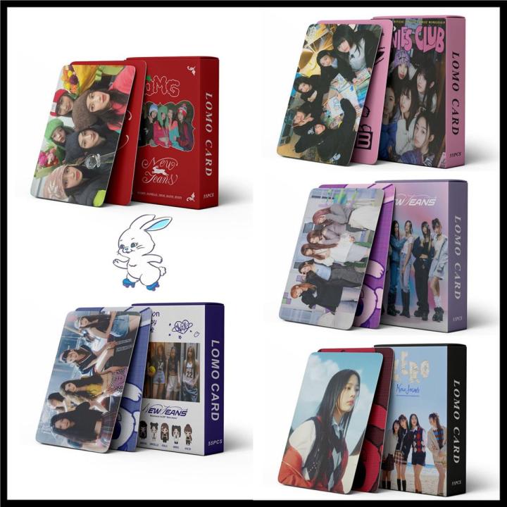 Kpop New Jeans Zero Bunnies Club Photocard Lomo Card High Quality HD Photo Album Card