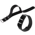 18mm/20mm/22mm PU Leather Wrist Watch Band Strap Mens Stainless Steel Pin Buckle. 