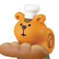 Livecity Miniature Cat Baking Version Decoration Compact Japanese Zakka Cat Figure for Home Decor. 
