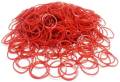 Natural Rubber Band 400g Red Color 40mm for Packing and Hair Banding. 