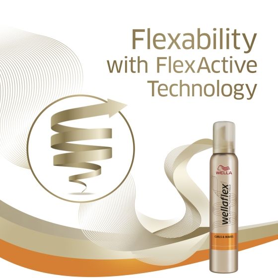 Wella%20Wellaflex%20Curls%20&%20Waves%20Strong%20Hold%20Mousse%20Hold%20200ml%20-%20Image%202