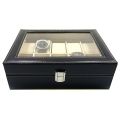Premium Quality 10 Grids Watch Box PU Leather Watch Display Case Storage Box Organizer Watch Jewelry Display Box. 