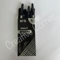 MandG i-erase II Erasable Gel Pen | AKP 61173 0.7mm tip | Soft rubber grip | Classic designs | Friction & Heat Erasable Ink | Attached Magic wipe Eraser | Available in two colors Black and Blue | Available in single piece or pack of 12pcs. 