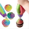 Cakeware 13 Piece Cake Decorating Set Frosting Icing Piping Bag Tips With Steel Nozzles. 