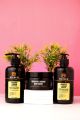 "DR MED Keratin & Argan Hair Revitalization Set: Shampoo, Conditioner, and Mask Trio" (Paraben free, sulphate free, salt free, silicon free). 