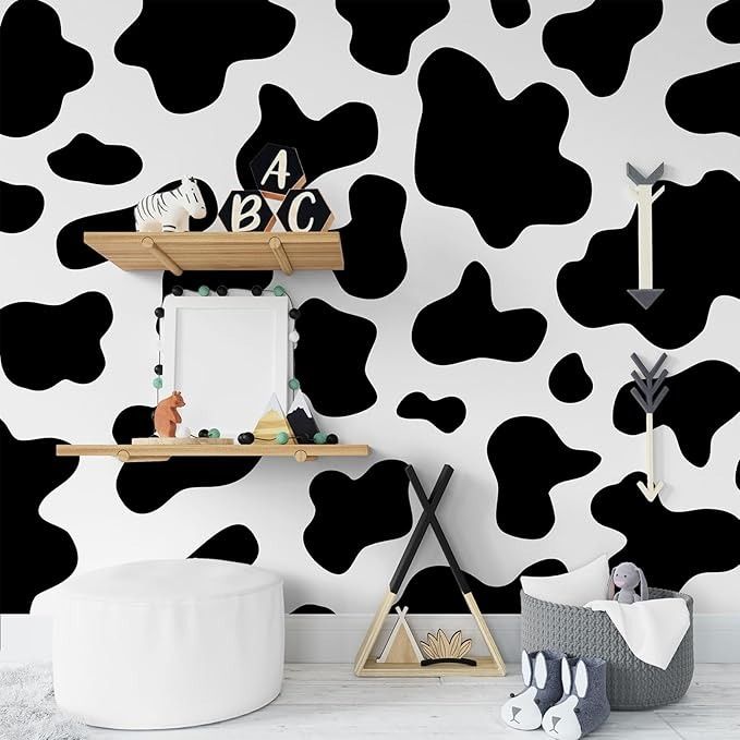 Whaline%203%20Sheet%20Black%20Vinyl%20Cow%20Print%20Wall%20Decals%20Adhesive%20Cute%20Cow%20Spot%20Wall%20Stickers%20Removable%20Modern%20Animal%20Design%20Cow%20Mural%20Wall%20Decor%20for%20Bedrooms%20Living%20Room%20Nursery%20-%20Image%202