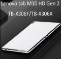 soft TPU silicone transparent case cover for Lenovo M10 HD Gen 2 TB-X306F TB-X306X 10.1-inch tablet cover shell case. 
