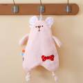 Hanging Hand Towels Cute Kids Hand Towels Reusable Animal Shaped Dish Towels Hand Towels with Hanging Loops for Toilet Kitchen Kid Children. 