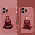 【Naughty Lui】Case for iPhone 14 13 11 12 Pro XS Max X XR 7 8 6 6S Plus Mini SE2 SE Liquid Silicone Phone Cases Scarlet Witch Wanda Maximoff. 