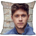 New Niall Horan Pillow Cover Bedroom Home Office Decorative Pillowcase Square Zipper Pillow Cases 45X45CM Satin Soft No Fade. 