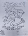 Frozen Princess Colouring Book (1 Pcs). 
