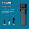 Original DINGLING RF-610 Electric Hair & Beard Clipper Trimmer 12 in 1 Cutting Lengths Men’s Trimming Machine High Quality Grooming Kit Mens Body Groomer Rechargeable Clipping Machine New Genuine Best Trimmer Dingling Rf 610 Multifunctional trimmers. 