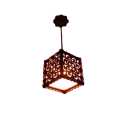 Wooden Pendant Ceiling Hanging Light Lamp | lights for decoration | lights | room decoration lights | wooden lamp | hall decoration items | Lamp For Bedroom I Wooden Lamp I Wooden Lamps For Room I Decorating items I Decoration Pieces. 