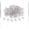 25 Silver Chain Locks Jewelry Diy Makings Findings Supplies. 