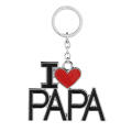 Day Gift Valentine' s Gift I Love PaPa Mama Keychain Family MOM PAPA Keychain Fashion Jewelry Mother Father 's. 