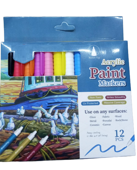 Artisan ACRYLIC PAINT MARKERS Set Best Paint Marker For Painting