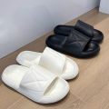 Summer Beach Woman Fashion EVA Slippers Solid Color Sandals Soft Home Indoor Non Slip Bathroom Shoes. 