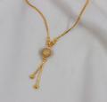 New Trendy Golden Ball Necklace  for Girls, Women Or Kids Best Gift. 