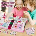 Mystery Treasure Book Magic Diary Open Key Book Multi Toys Stickers Beats Ring Magical Diary For Kids. 