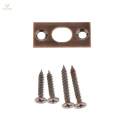 6" Stainless Steel Gate Door Spring Flush Latch Bolt Sliding Lock _Copper. 