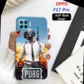 Oppo_F17 Pro Cover - PUBG Soft Cover Case. 