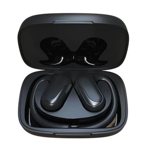 HiFuture FutureMate Pro Wireless Open Ear EarPhones with Qualcomm, APTX Adaptive, 15.4mm Bass, Dual Microphones, IPX5 – Black