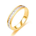 Hypoallergenic Thermogenic Moissanite Ring Unique Scratch-resistant Shiny Vikanda Stainless Steel Ring  Elegant for Engagement Wedding Anniversary Fashion statement Gift. 